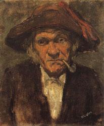James Abbott McNeil Whistler Man with a Pipe oil painting image